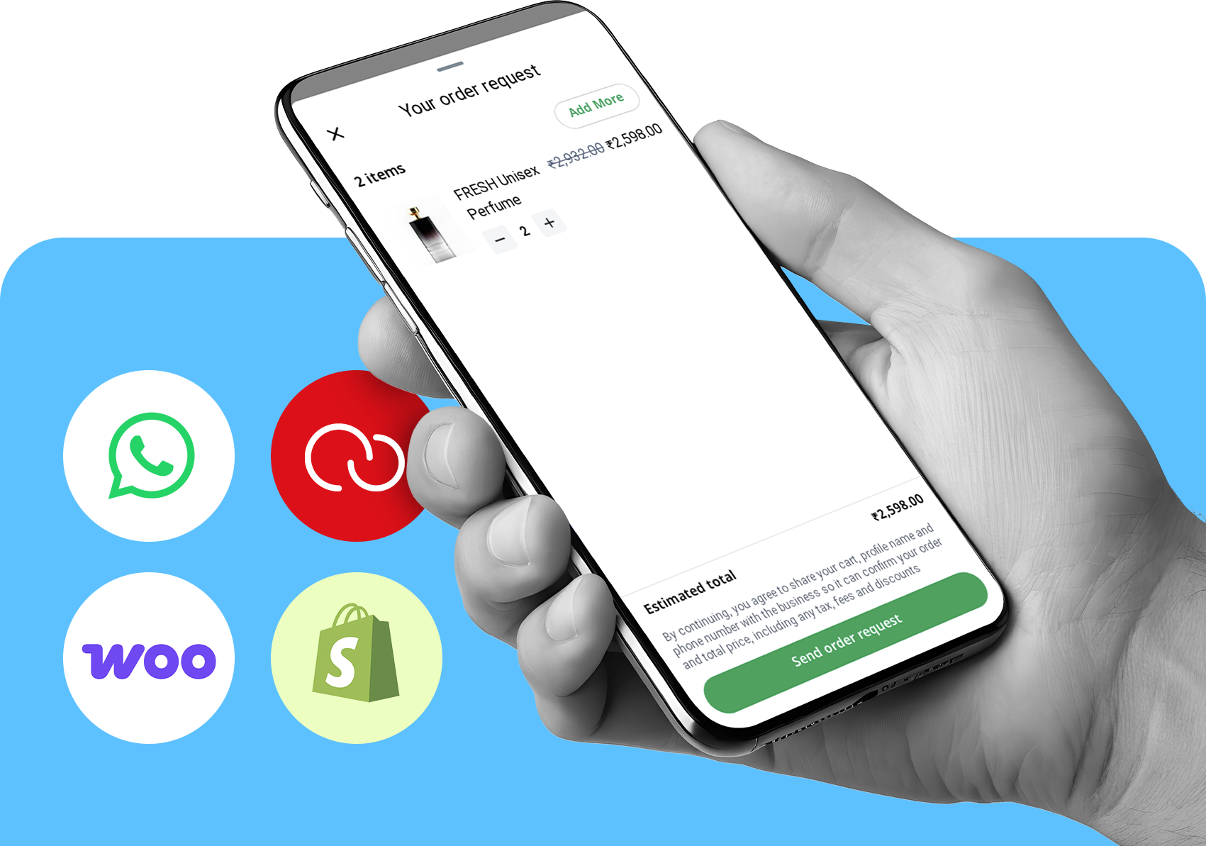 WhatsApp Shopping Cart